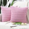Мягкие Наволочки для Декоративных Подушек Вязание Мех Однотонный Чехол для Подушки Дивана Подушка для Талии Наволочка Защитный Чехол для Подушки Офисный Диван
