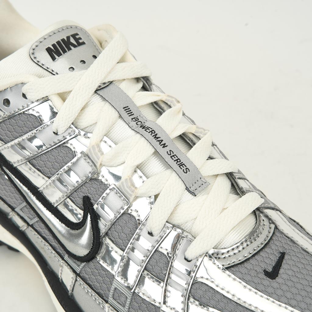 Nike P-6000 Металлические серебристые мужские кроссовки Sail Black CN0149-001
