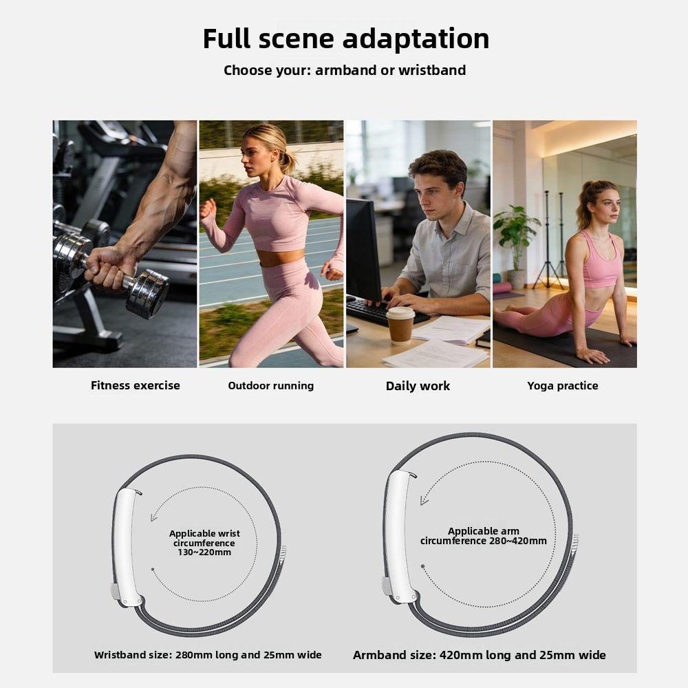 Adjustable Elastic Sport Band Nylon Bicep Band Premium Replacement Wristband for Whoop 5.0