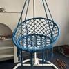 Nordic Style Cotton Rope Hanging Chair with Tassels - Indoor/Outdoor Swing Lounge
