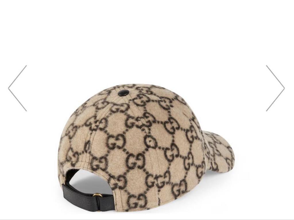 [Б/У] Оригинальная бейсболка из шерсти GG