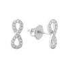 Silver Earrings with Cubic Zirkonia (2081166)