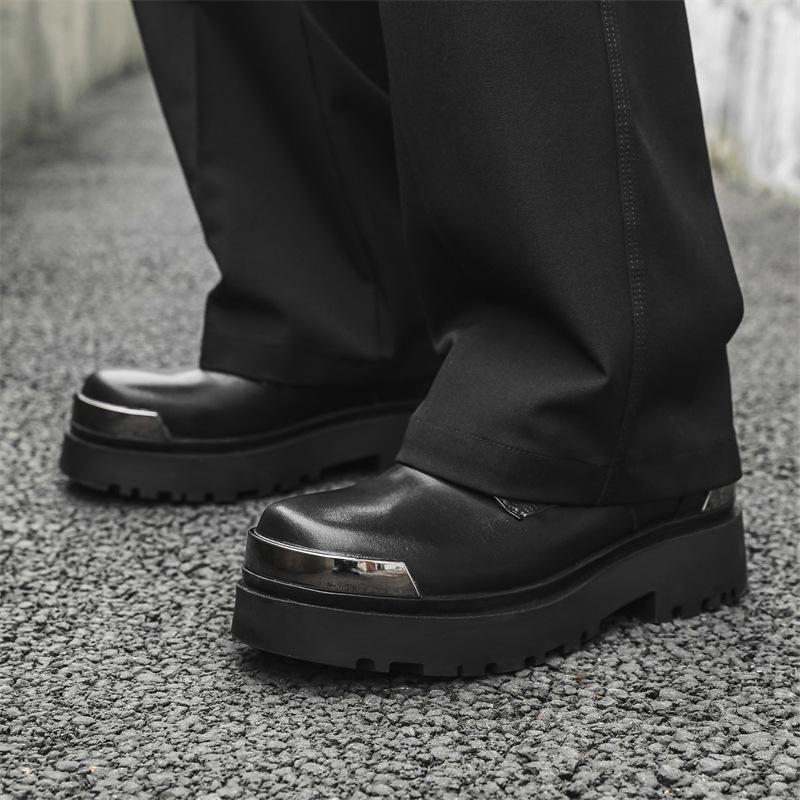 Niche design sense квадратная головка маленькие кожаные туфли женские туфли дерби в британском стиле толстый каблук шнуровка ретро одинарные туфли женские 5776-J