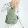 Outdoor Multi-function Large Capacity Chest Bag Solid Color Backpack