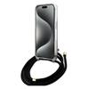 Etui do iPhone 15 Pro Max Guess Crossbody Cord Czarne