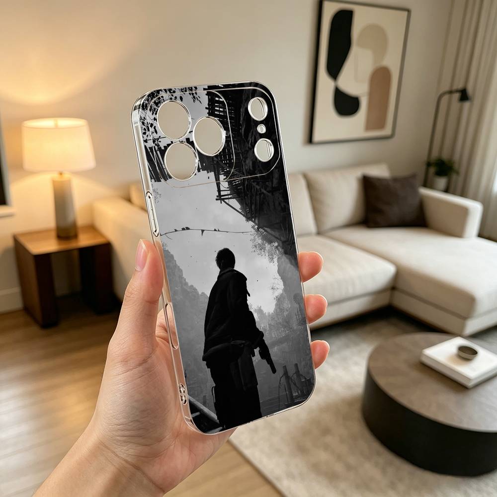 GAME R-Resident Evil Phone Case For iPhone 17 16 15 14 13 12 11 Mini Pro Max Plus Transparent Cover