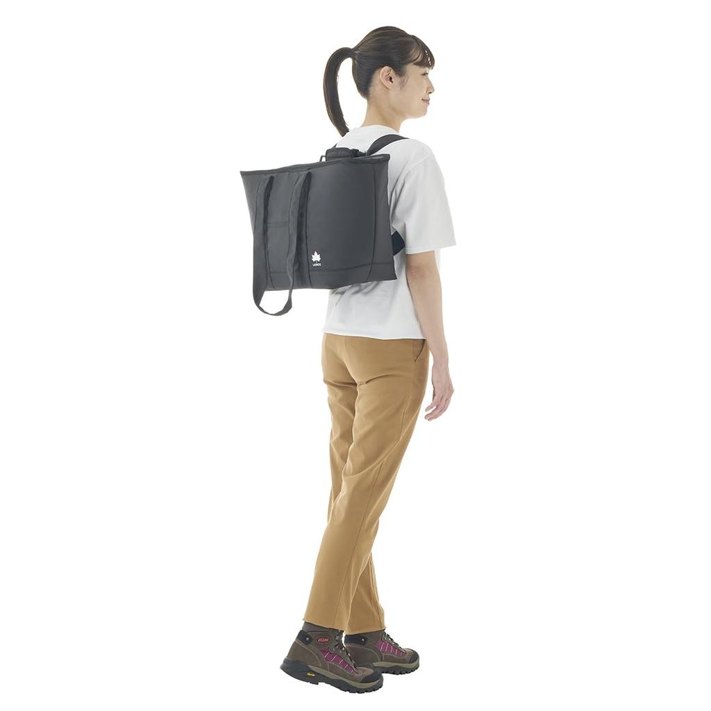 LOGOS Standard Tote Backpack Cooler L Black 37411002
