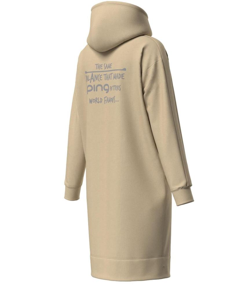 Свитшот для гольфа M [Pin Apparel] Женский (Совместимость с настройкой) / / 622-4224802 040_Бежевый