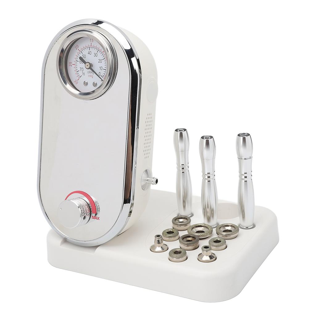 Дермабразия Аппарат для подтяжки кожи коллагеном Оборудование для ухода за кожей с 9 головками 100‑240 В ЕС вилка