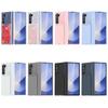 Flip Card Slot Holder Kickstand Phone Case For Samsung Galaxy Z Fold 8 Ultra 7 6 5G Folding Bracket Matte PC Cover
