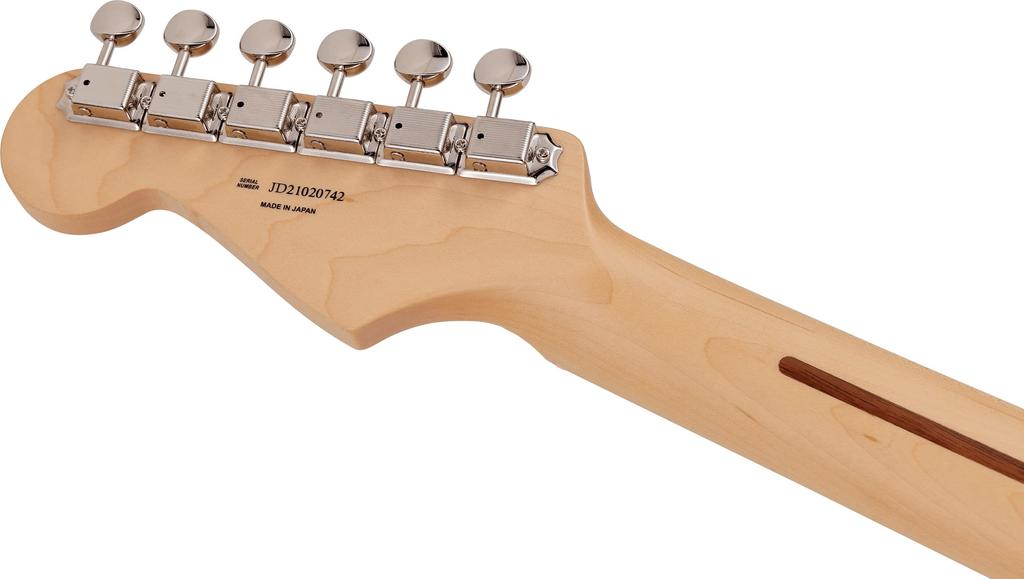 Fender Short Scale Guitar Made In Japan Junior Collection Maple Arctic White with Soft Case Stratocaster®, Fingerboard,