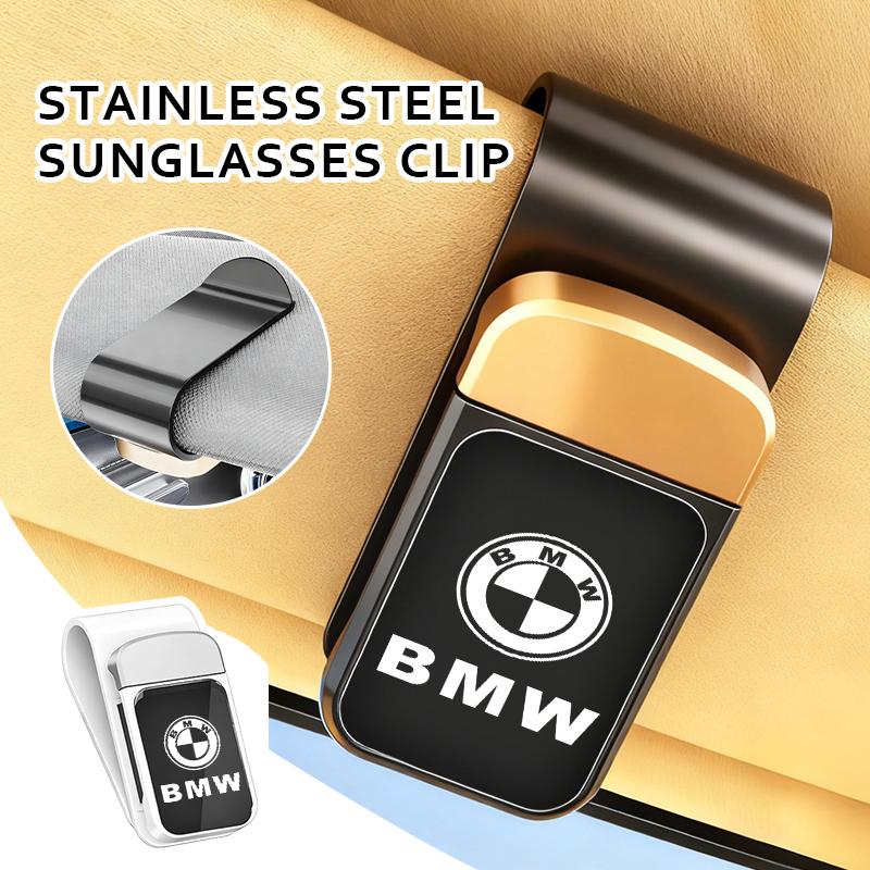 Car Sun Visor Sunglasses Holder Storage Glasses Card Clip For BMW M 1 3 4 5 6 7 Series M3 M6 F01 F02E34 E36 E70 F10 X6 X1