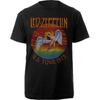Футболка Led Zeppelin Тур по США 75 Логотип группы Официальная Мужская Черная M