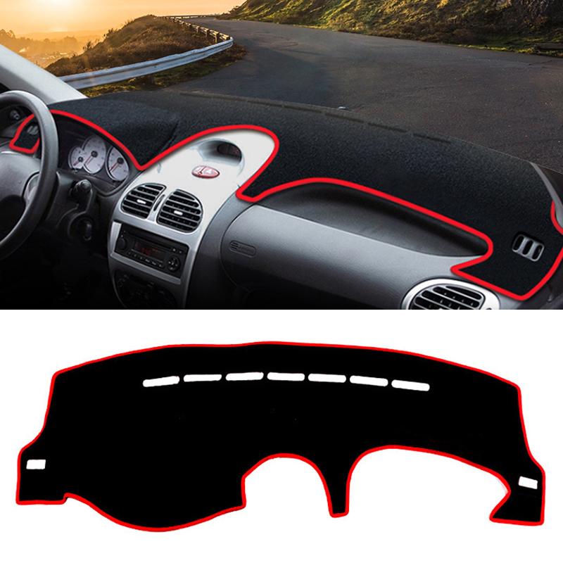 For Peugeot 206 206CC 206SW 2004 2005 2006 2007 2008 Car Dashboard Cover Mat Dash Board Sun Shade Pad trument Non-Slip Carpet