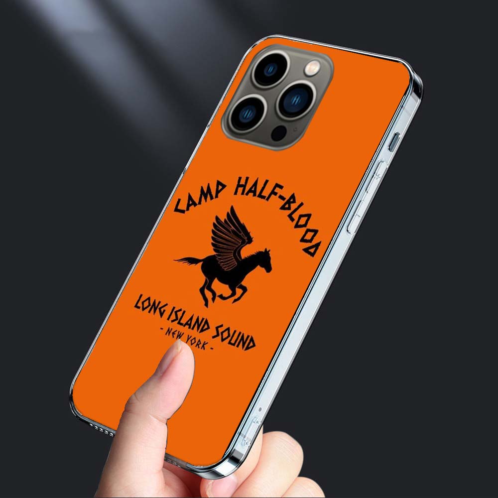 Чехол для телефона P-Перси Джексон Лагерь Полукровок Для Iphone 16E 15 Pro 14 Plus 17Air 16 17 Pro Max 12 13 Mini X XS XR 7 8 S