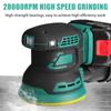 Cordless Rechargable Random Orbital Electric Sander With Sandpaper Wood Grinder Polishing Grinding Machine