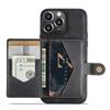 For iPhone 14 Pro Case Leather+TPU Phone Cover Magnetic Detachable with Card Holder Pocket