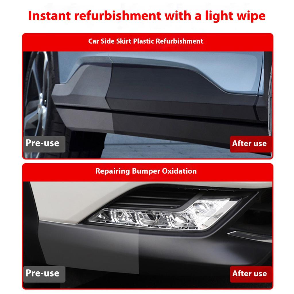 Профессиональный крем для обновления пластика Освежающее покрытие Чистящее средство для приборной панели Кожа Пластиковые поверхности Быстрое исправление