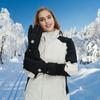 Зимние перчатки с подогревом для мужчин и женщин, электрические перчатки с подогревом с аккумулятором 1200 мАч, 3 уровня нагрева, перезаряжаемые перчатки с подогревом для катания на лыжах, велоспорта, зимних видов спорта