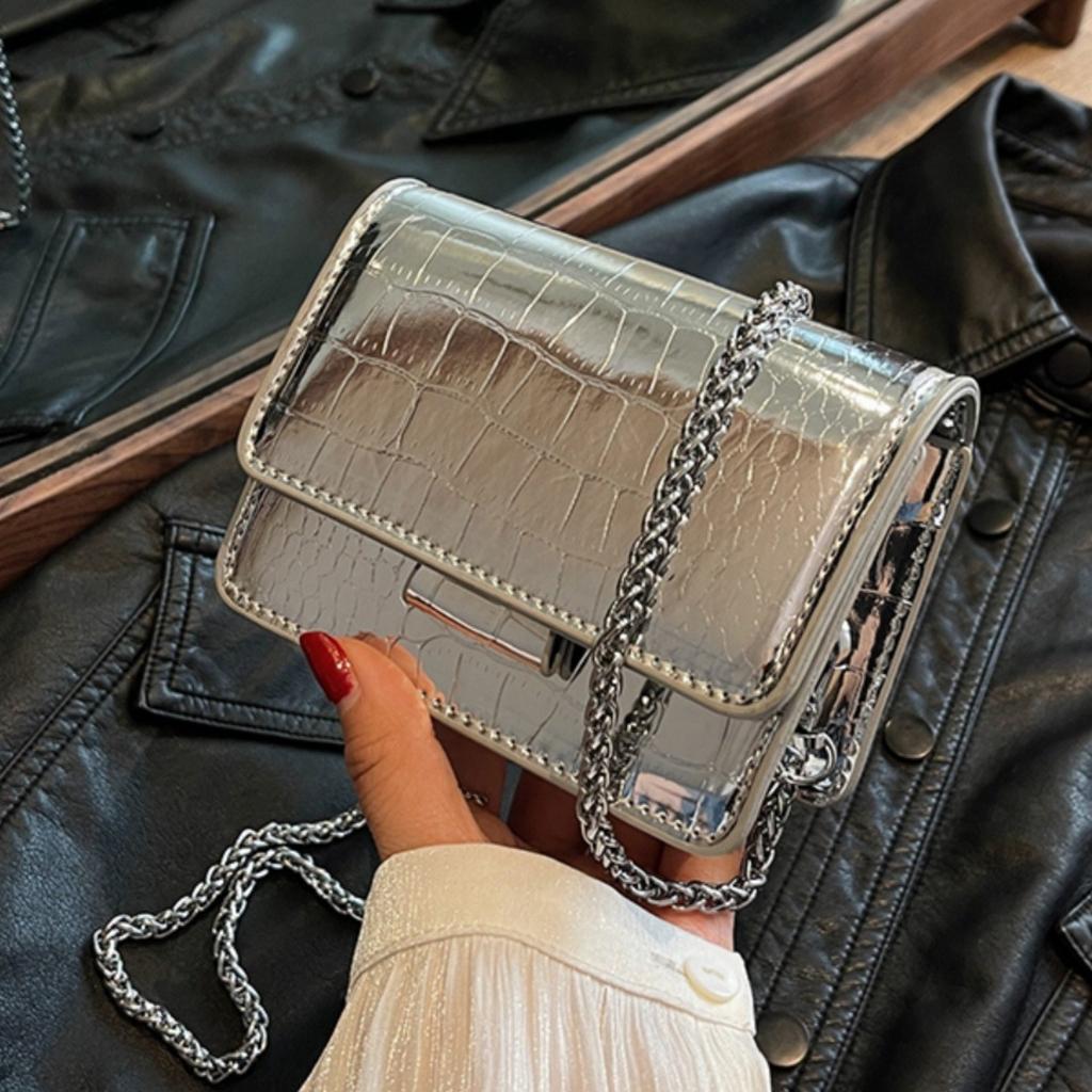 2024 весна и лето универсальная сумка-мессенджер сумка-мессенджер мода рот красный конверт ins