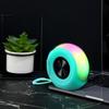 With RGB Lighting Mini Bluetooth Speaker 2-in-1 Portable Subwoofer Wireless Sound Box  Men Women