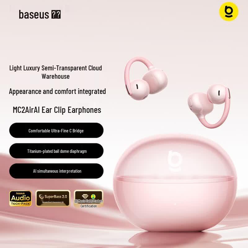 Baseus MC2 Air Open-Ear AI Translation Bluetooth Earbuds