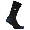 Lyle & Scott Mens Contrast Crew Socks (Pack of 5)