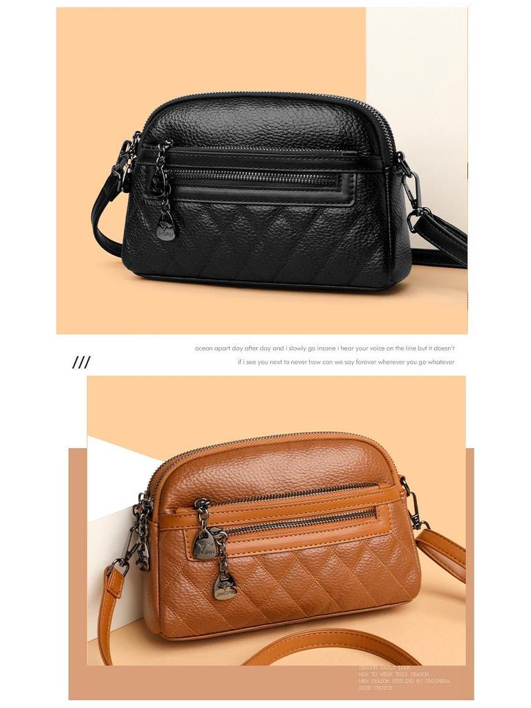 2025 Fashion Diamond Lattice Women's Crossbody Bag: Trendy, High-End Casual Shoulder & Phone Bag
