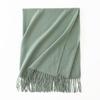 Cashmere Feel Scarf Autumn and Winter Korean Imitation Cashmere Girls High End Shawl Warm Scarf
