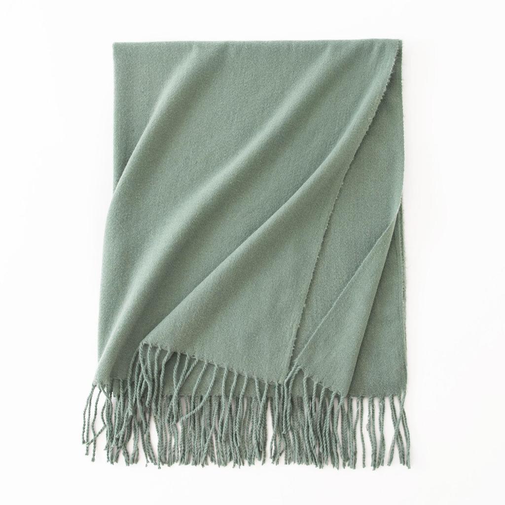 Cashmere Feel Scarf Autumn and Winter Korean Imitation Cashmere Girls High End Shawl Warm Scarf