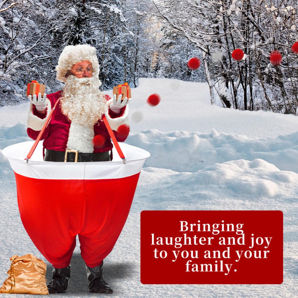 Santa Pants Snowball Toss Game – Outdoor Holiday Party Activity