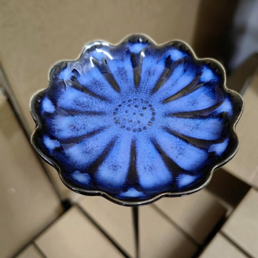 Flower-Shaped Bee Watering Station Rust-resistant Butterfly Bee Mixer Bird Bath Bowl Backyard