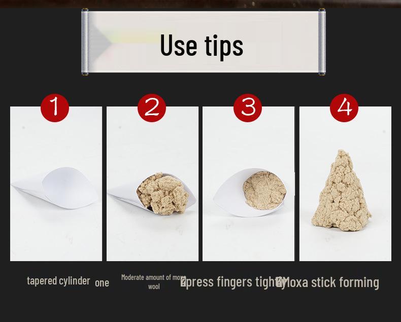 Aged Golden Mugwort Floss 500g for Household Moxibustion