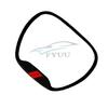 For Dodge Challenger Charger 2015+ Durable Black & Red Steering Wheel Trim Cover