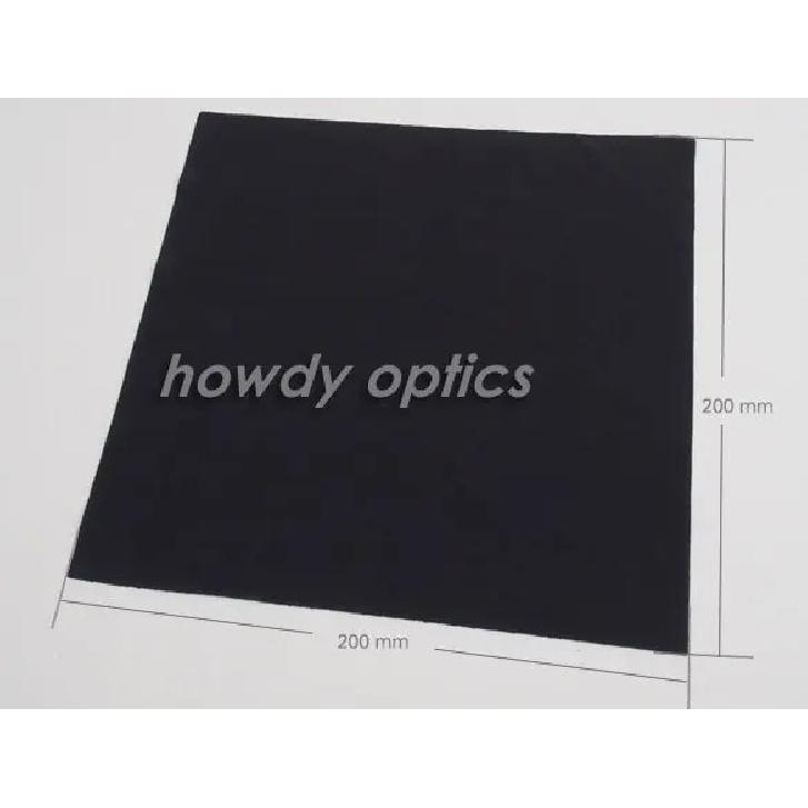 50pcs Black microfiber cleaning cloth 20x20cm eyewear cleaning cloth lens cloth