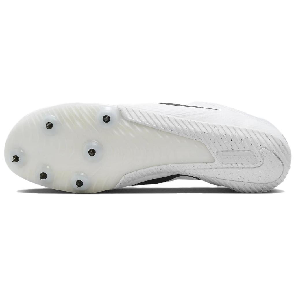 Nike Zoom Rival Sprint Белый Металлический Серебристый Черный Унисекс Шиповки для бега FZ9663-100