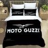 Комплекты постельного белья с принтом мотоциклов Guzzi, изысканный комплект постельного белья, пододеяльник, комплект постельного белья, роскошный подарок на день рождения