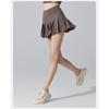 Женская узкая антибактериальная плиссированная юбка с высокой талией для бега, занятий фитнесом, йоги, тенниса, бадминтона, гольфа, короткая юбка