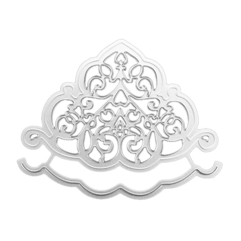 Цветок Сердце Стрелка Кружева Трафареты Металлический Трафарет DIY Скрапбукинг Альбом Бумажная Карта Тиснение Ремесло Высечки Рамка