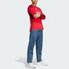 adidas Манчестер Юнайтед 23/24 Домашняя футболка с длинным рукавом Team Collegiate Красная мужская уличная одежда IP1729