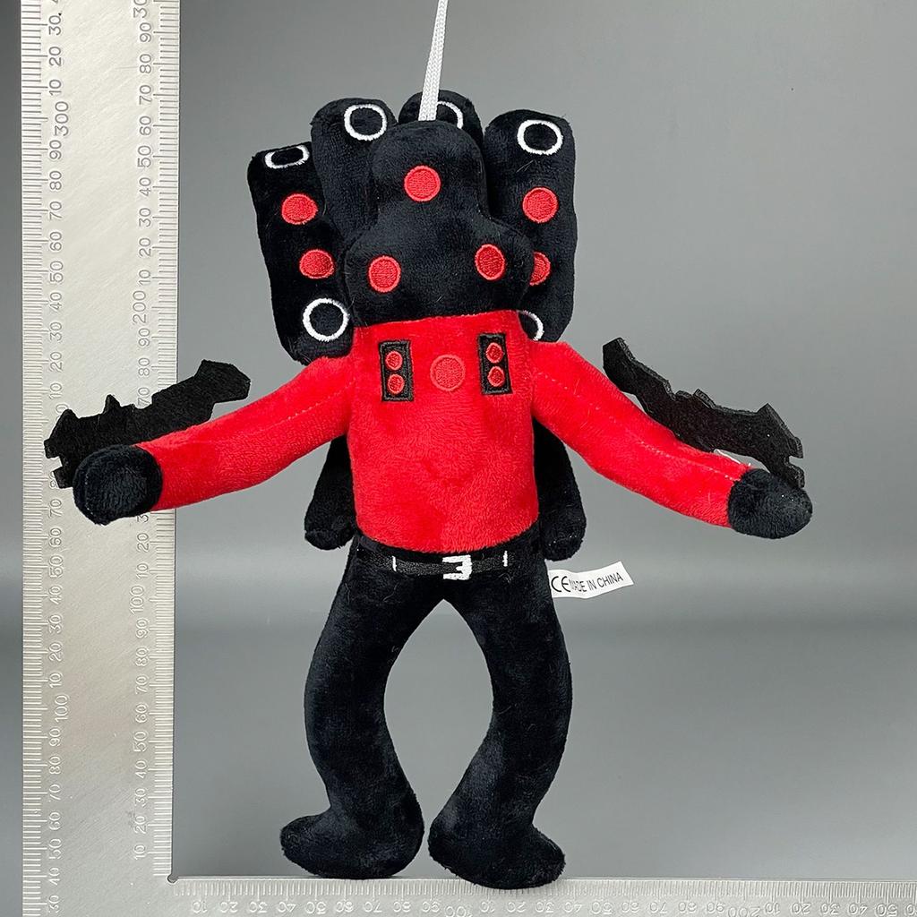 Плюшевая игрушка Кинооператор Человек Мягкая кукла Роман Спикер Skibidi Туалет Skibidi Детские игрушки