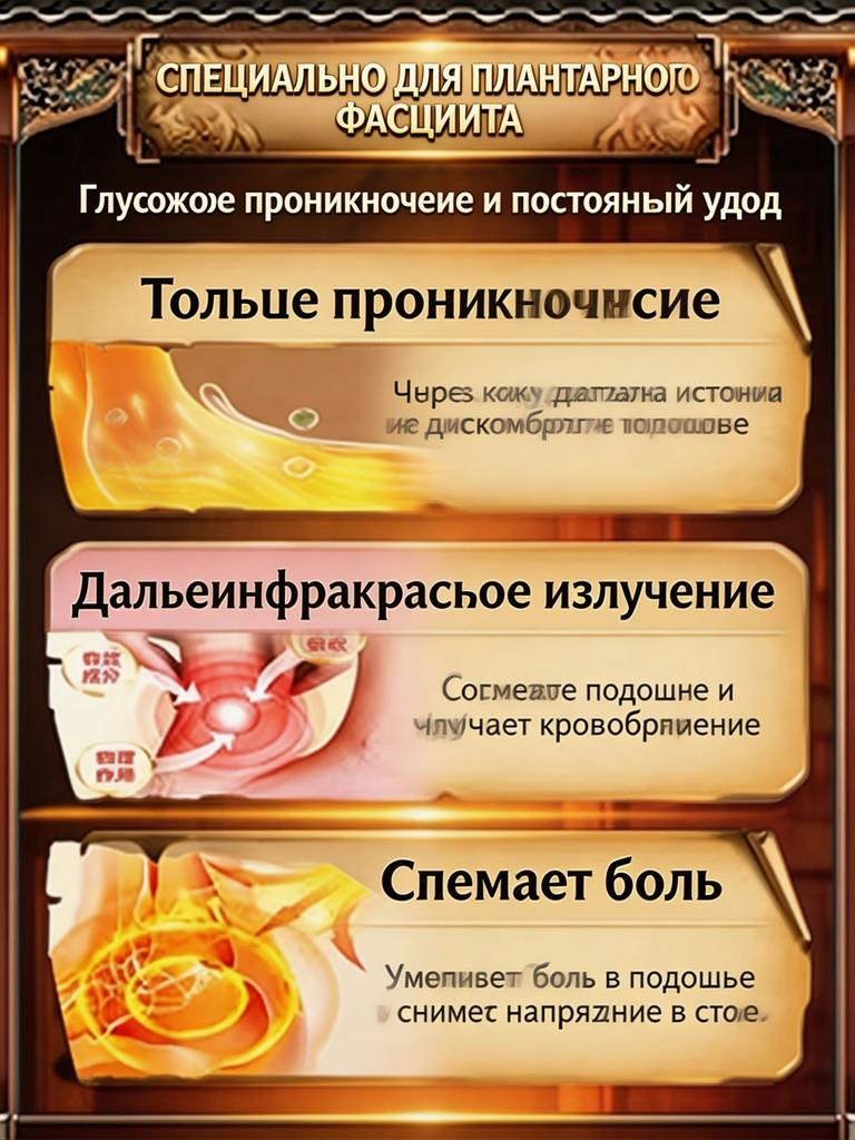 Пластырь от пяточной шпоры 8 шт., пластырь от боли и отеков стоп в области пяток, лечение пяточной шпоры, от кости на ноге. Сырье из Алтая