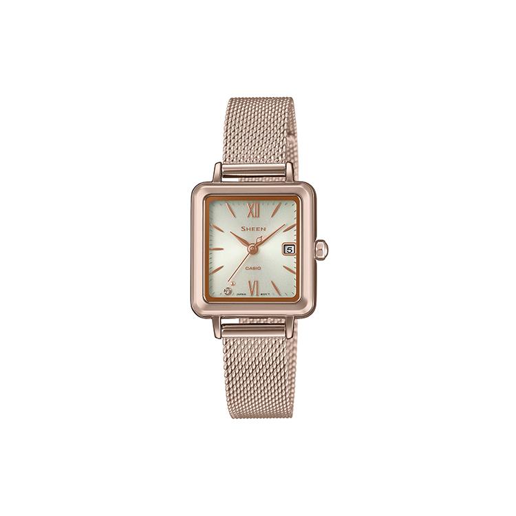 Casio Женские часы SHEEN Золотые SHS-D400CGM-4APRD