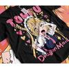 Miss Kobayashi's Dragon Maid Anime T‑Shirt Unisex Casual Short Sleeve Tee Otaku Streetwear Manga Print T Shirt For Men Women