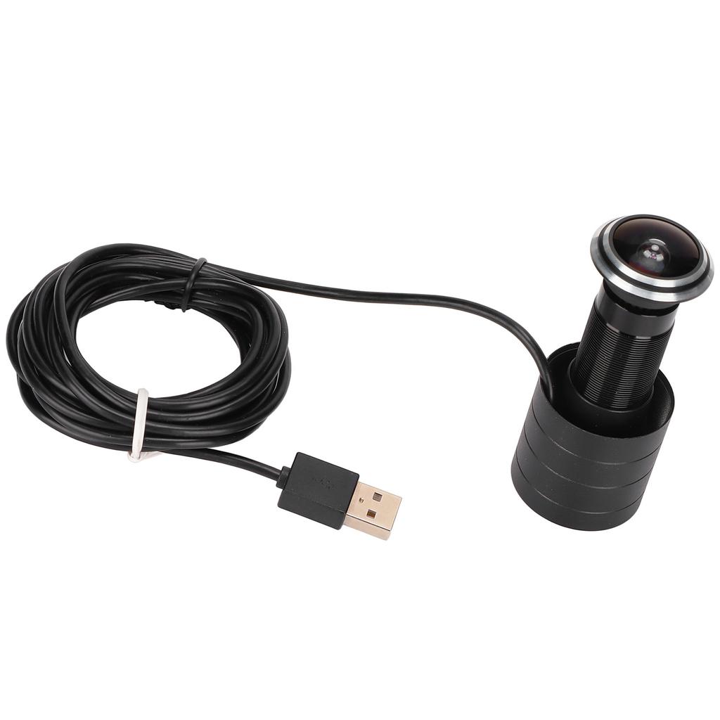 Камера с отверстием для дверного глаза, широкоугольная камера 1080P, 2 миллиона пикселей, без привода, USB HD, камера-глазок для дома