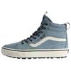 Sk8-Hi Удобные Универсальные Высокие Кеды для Скейтбординга Унисекс Синие Белые VN000DAQRV2