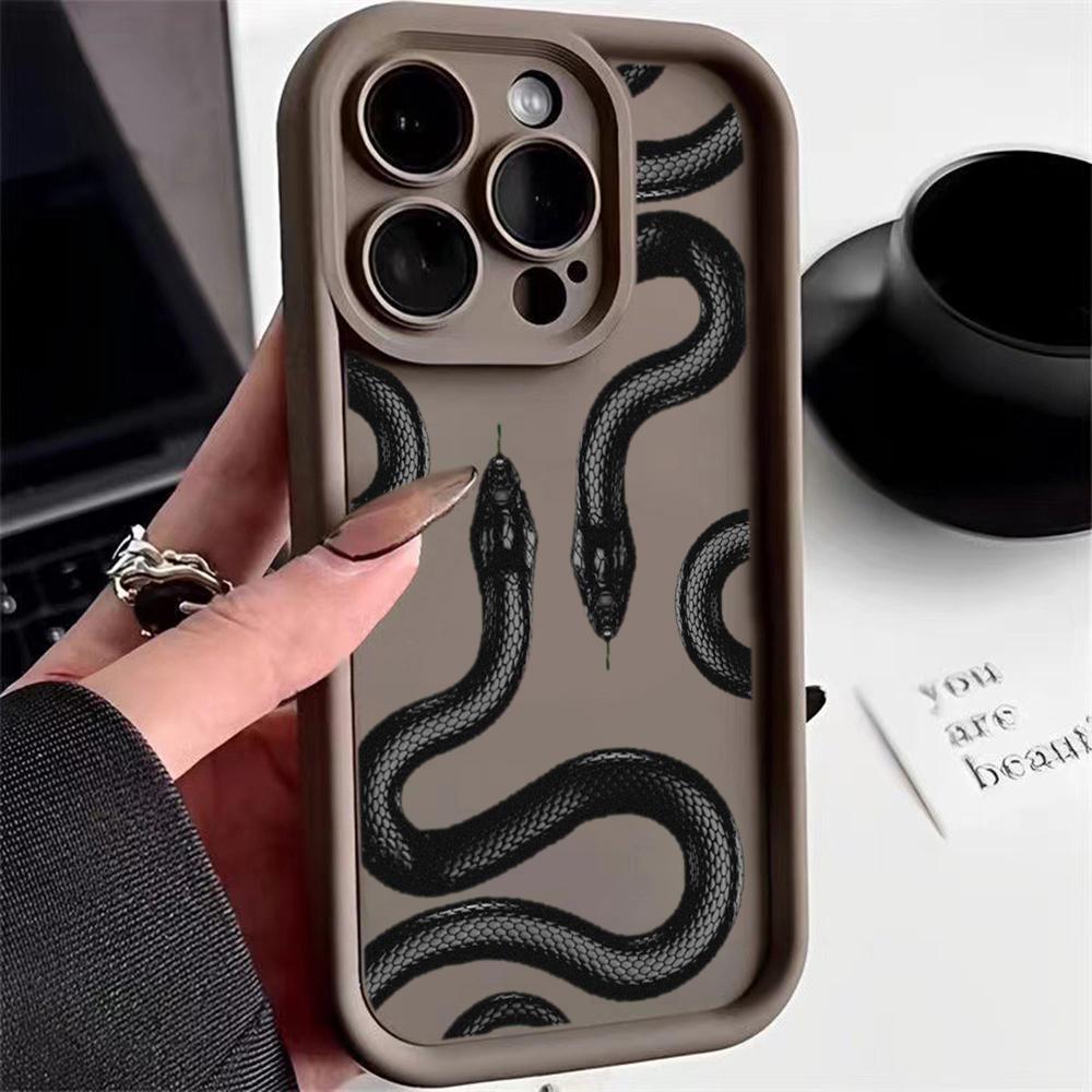 Мягкий чехол Sky Eye Ladder для Infinix Note 30 Hot 50 40 Smart 7 8 9 OnePlus Google Все модели Infinix Чехлы для телефонов Чехол NY25 Черный Золотой Змея дизайн