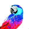 Ручная работа, фигурка попугая для уличного размещения