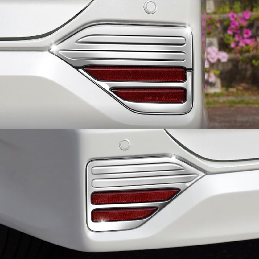 Накладка заднего фонаря Noah Voxy Противотуманная фара Задний противотуманный фонарь Накладка-молдинг Новый Noah 90 серия 2022 АБС 3 шт. Отделка SWD-DG [Зеркальное покрытие] VO-01-S