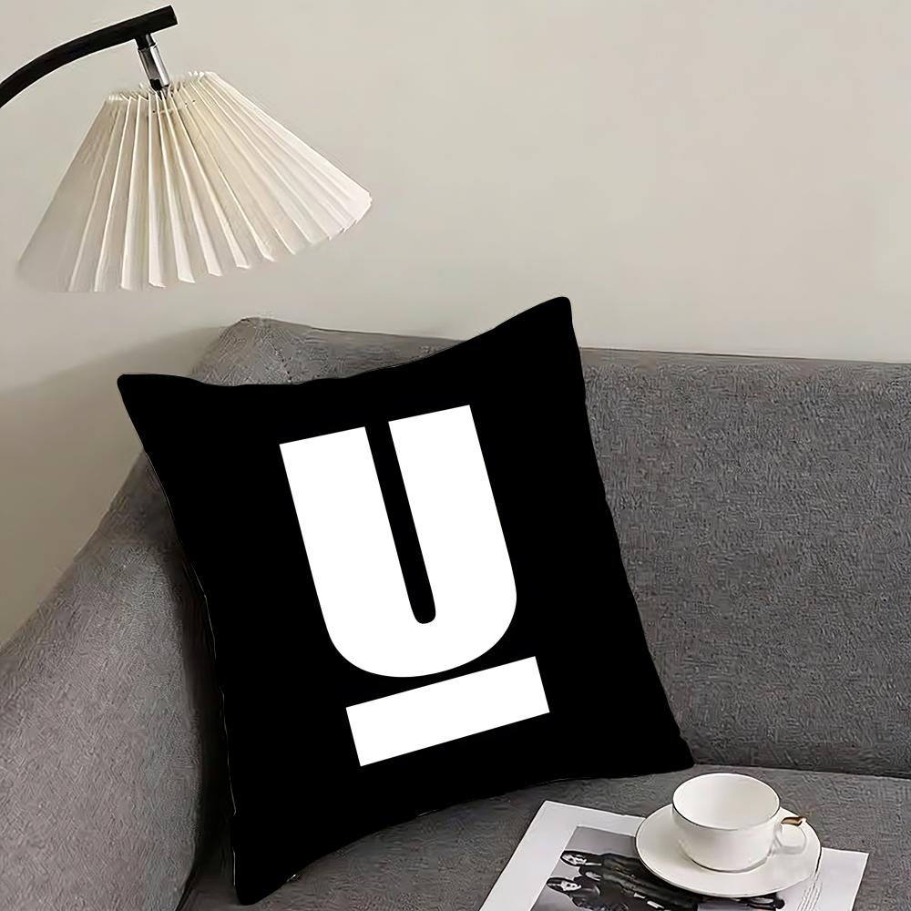 Бренд UUndercover Подушка-чехол Элегантный комфорт Наволочка Диван-кровать Двусторонняя печать Невидимая молния Декор для дома